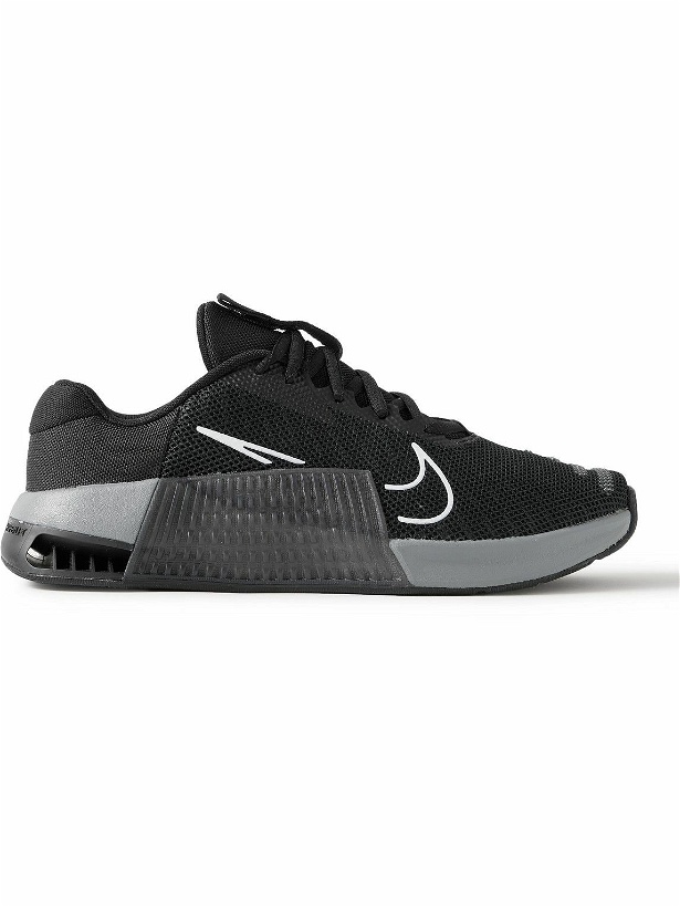 Photo: Nike Training - Metcon 9 Rubber-Trimmed Mesh Running Sneakers - Black