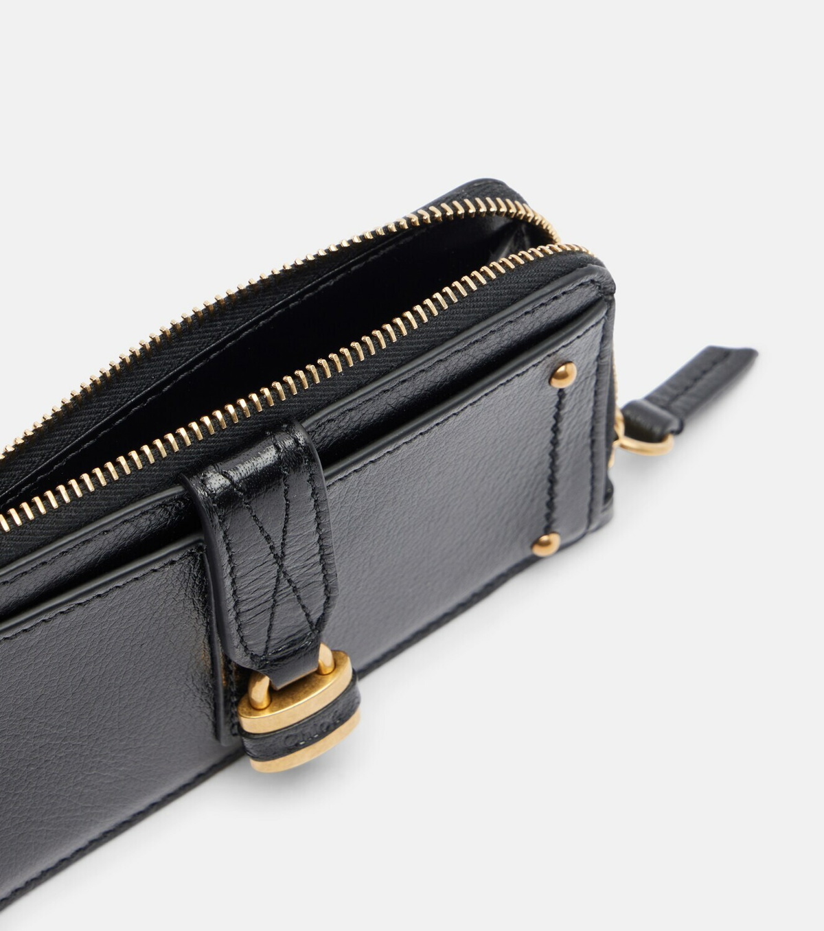Chloé Paddington Small leather card holder
