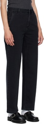 Carhartt Work In Progress Black Pierce Straight Jeans