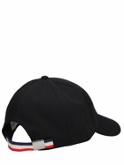 MONCLER - Logo Patch Cotton Baseball Cap
