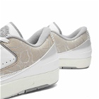 Air Jordan 2 Retro Low Sneakers in Cement Grey/Sanddrift/Sail