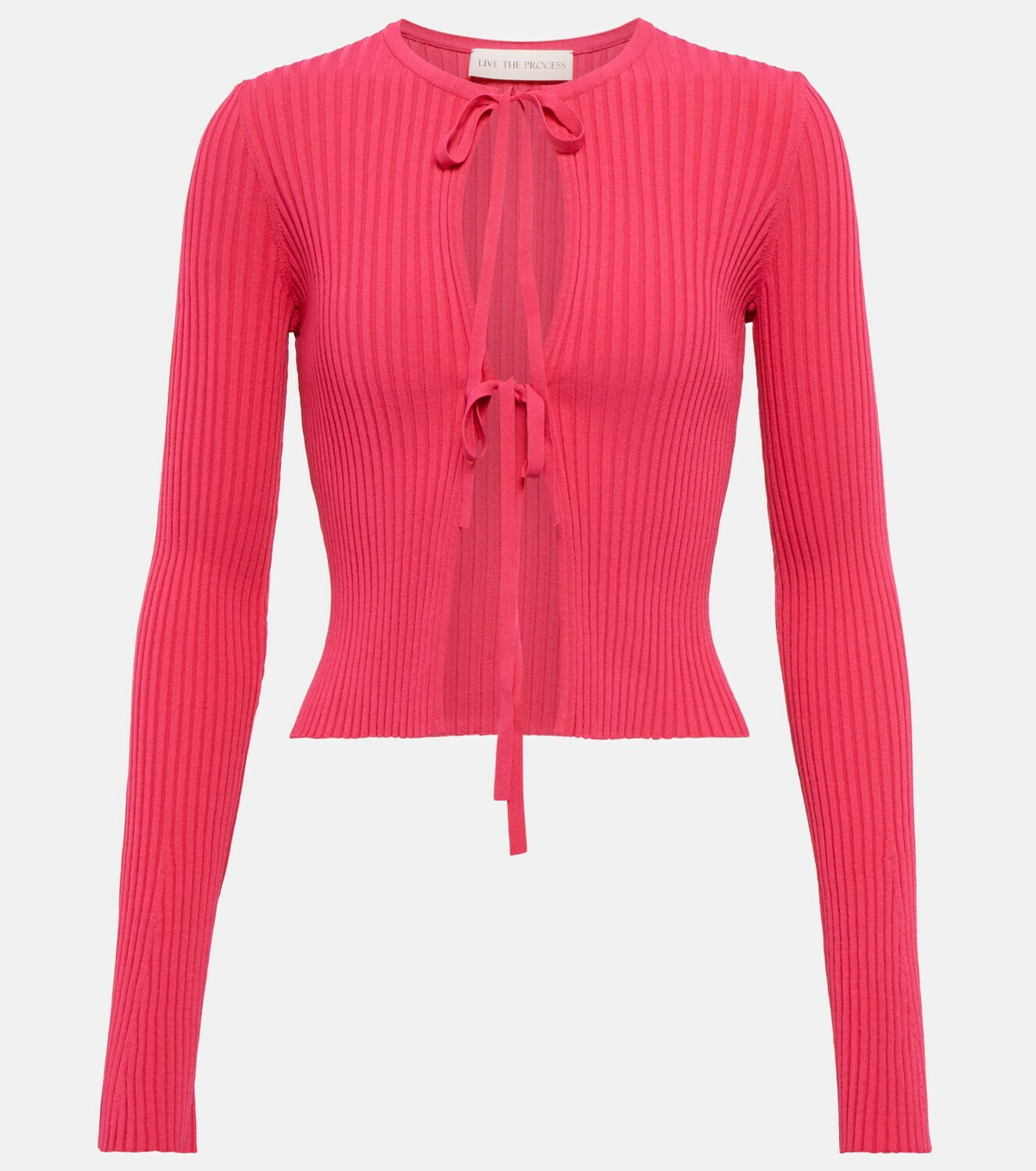 Live The Process - Juno tie-front top