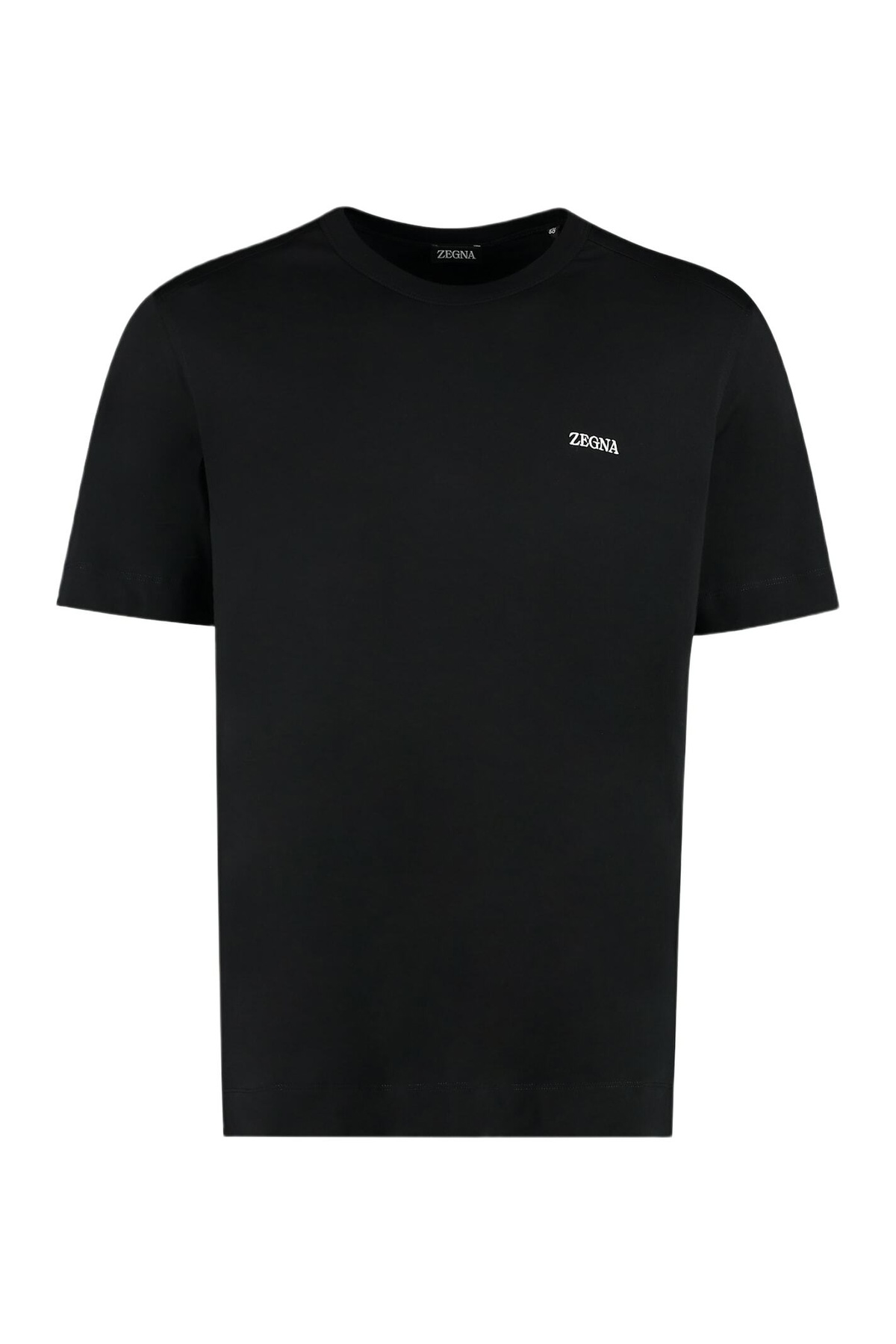 Zegna - Logo-Appliquéd Cotton-Jersey T-Shirt - Black Zegna