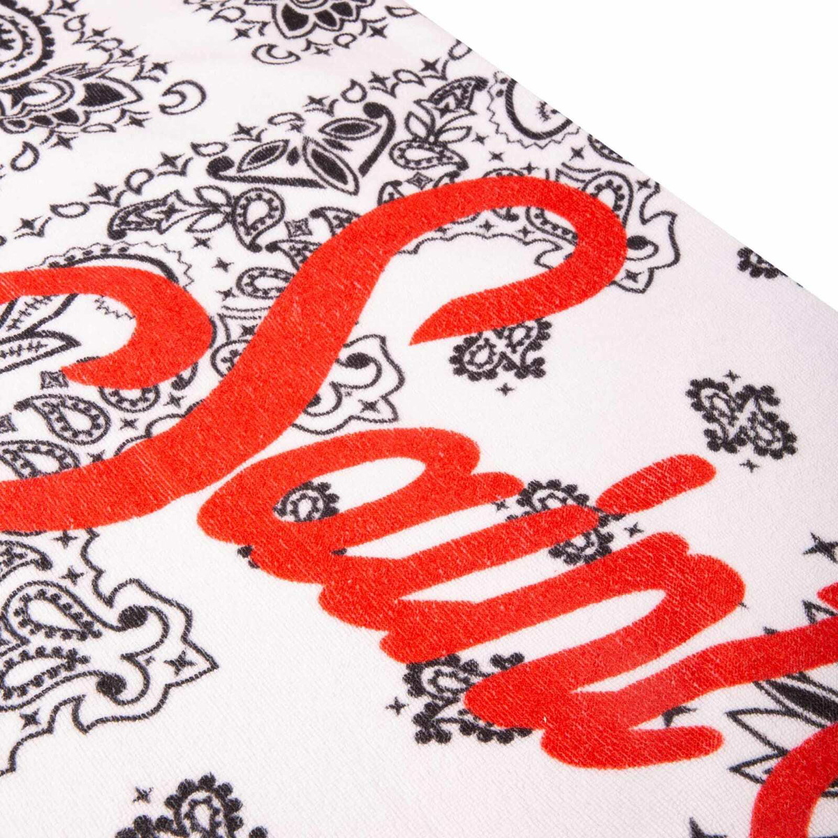 MC2 Saint Barth Soft Terry Beach Towel With White Bandanna Print