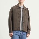 Norse Projects Men's Arresskov Compact Cotton Shirt Jacket in Delicioso Brown