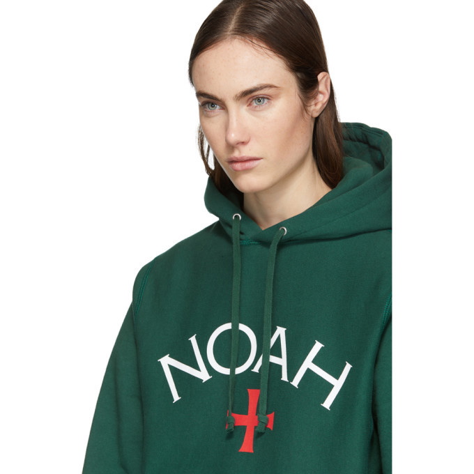 Noah NYC Green Logo Hoodie