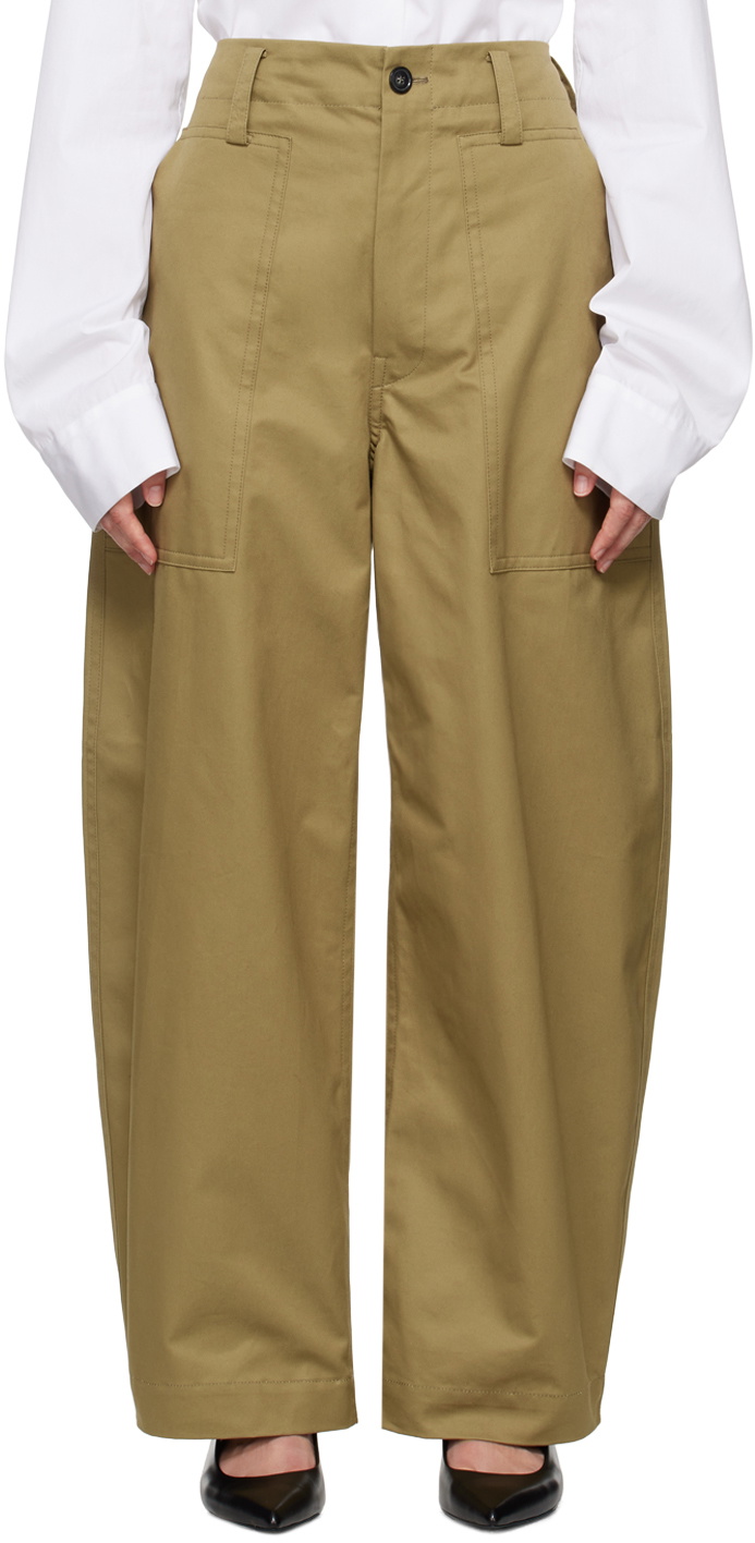 Sofie D'Hoore Khaki Phoenix Trousers