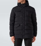 Herno Hooded down-paneled jacket