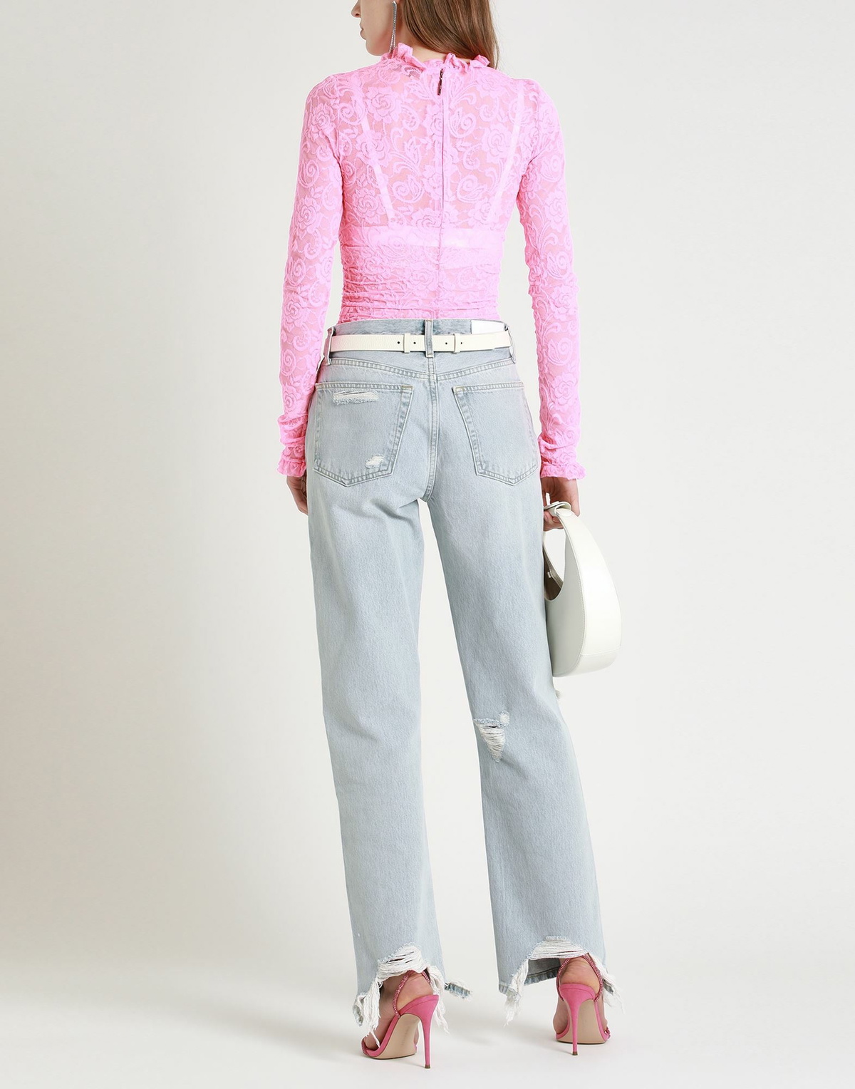 Re/done Womens Jeans in Blue