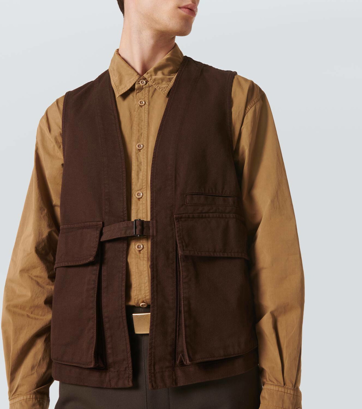 Lemaire Cotton cargo vest