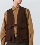 Lemaire Cotton cargo vest