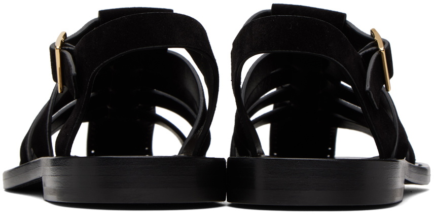 The Row Black Pablo Sandals The Row