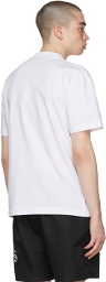 Palm Angels White & Red Sprayed Logo 'Tokyo' T-Shirt
