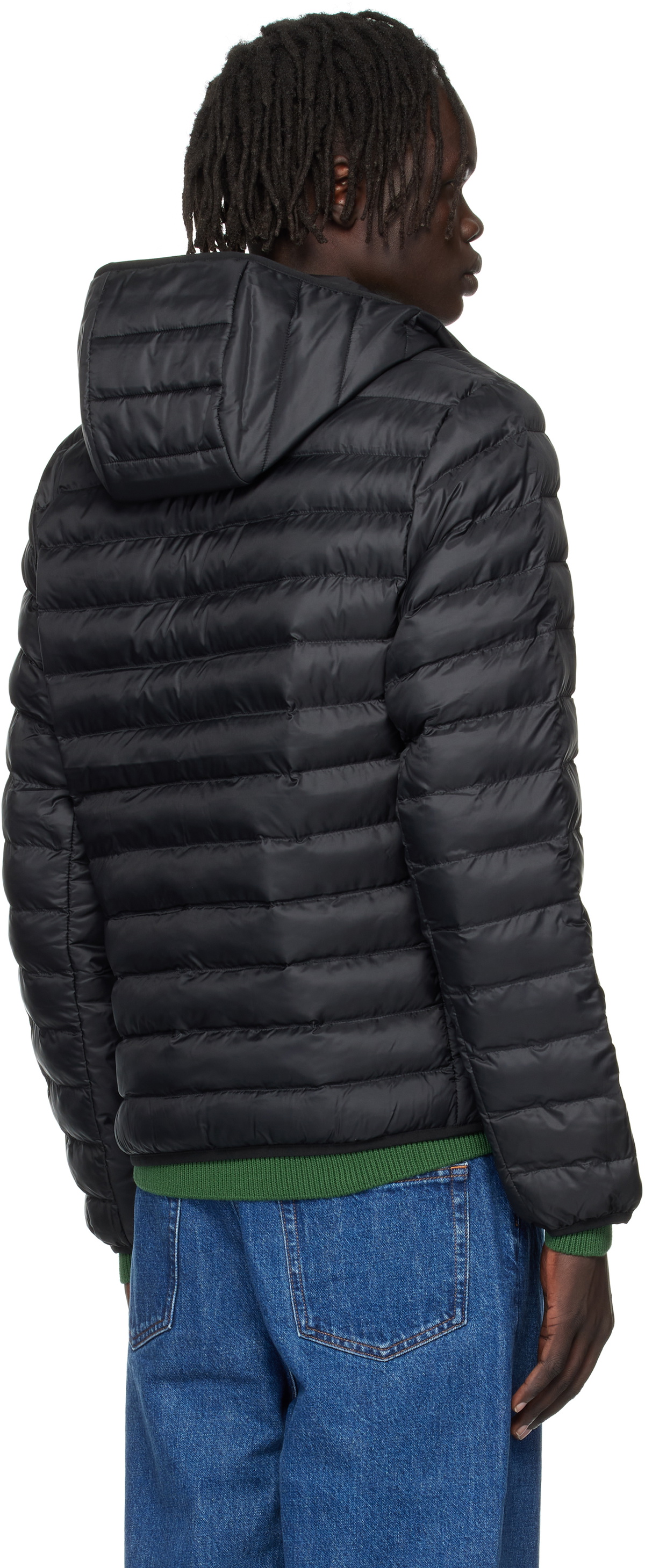 Lacoste Black LS Light Puffer Jacket