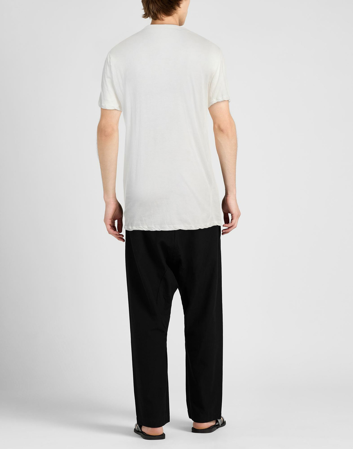 Rick Owens Mens T-shirt in White