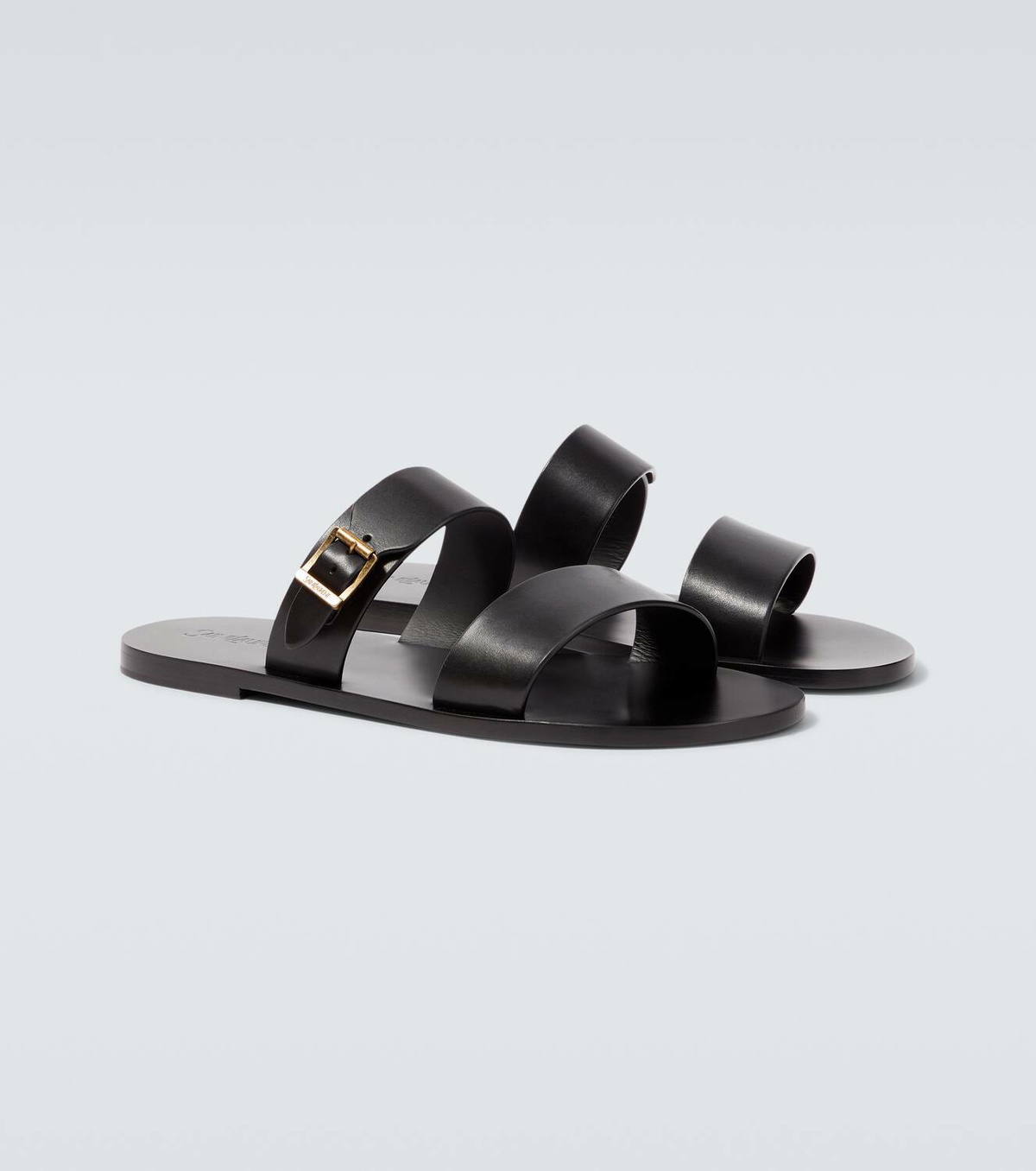 Saint Laurent Ios leather sandals