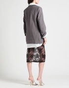 Victoria Beckham Womens Blazer in Grey