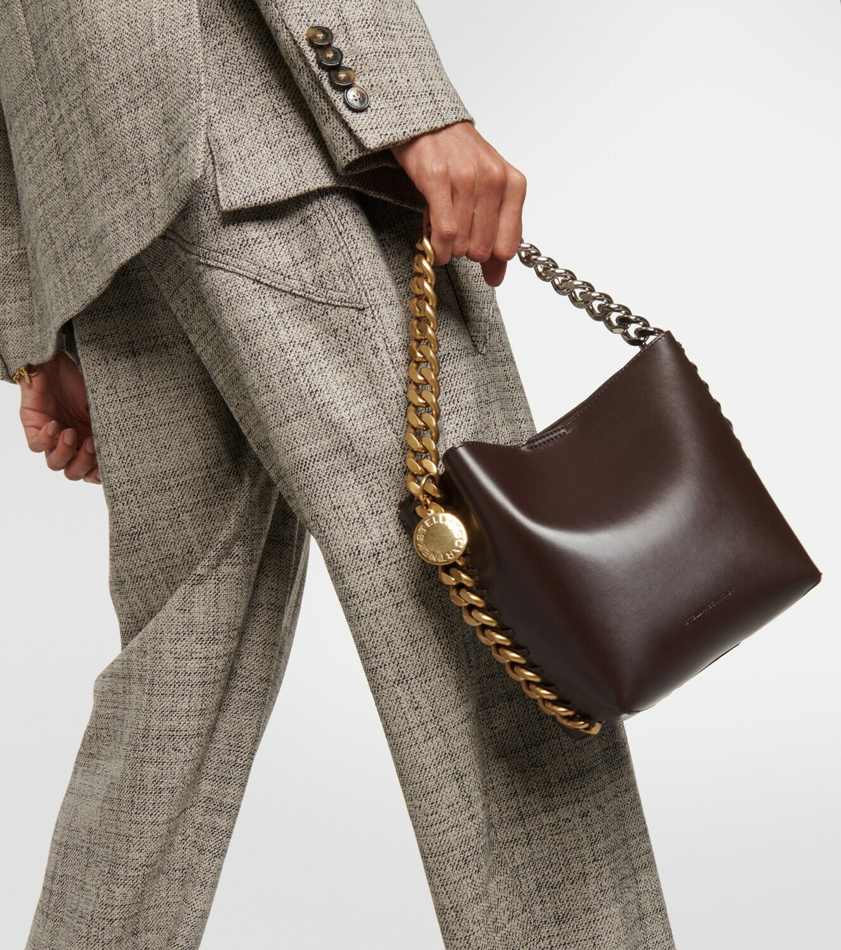 【関税込み】stella mccartney ALTER MAT BUCKET BAG Stella McCartney Frayme Small Alter Mat bucket bag Stella