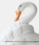 Bitossi Swan ceramic soup tureen