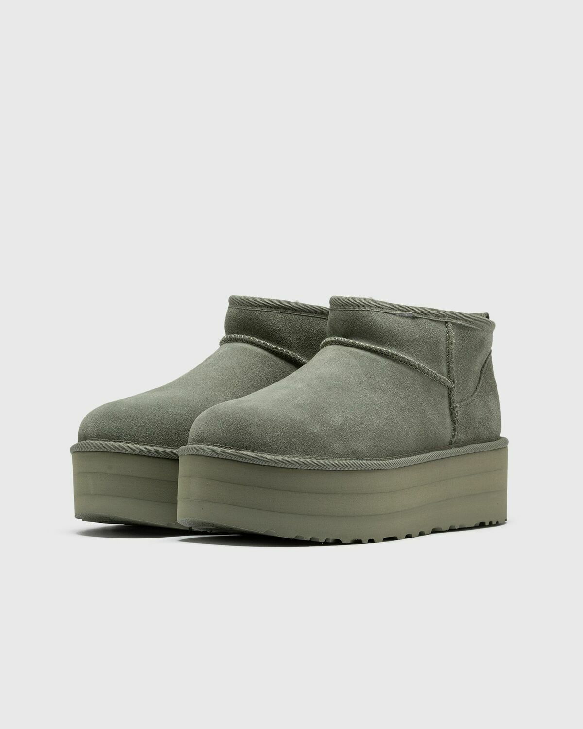 Ugg Classic Ultra Mini Platform Green Boots Ugg Ugg Classic Ultra Mini Platform Green Boots Ugg