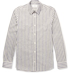 Mr P. - White Slim-Fit Cotton-Poplin Shirt - Neutrals