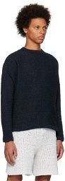 SUNNEI Black Boxy Sweater