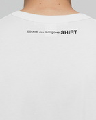 Comme Des Garçons Shirt Mens T Shirt Knit White - Mens - Shortsleeves