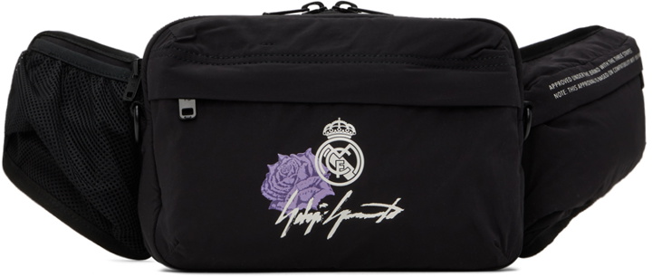 Photo: Y-3 Black Real Madrid Edition Crossbody Belt Bag