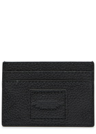 Marc Jacobs The Card Case Grained Leather Card Holder - Black - One Size