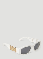 Versace - Medusa Biggie Sunglasses in White