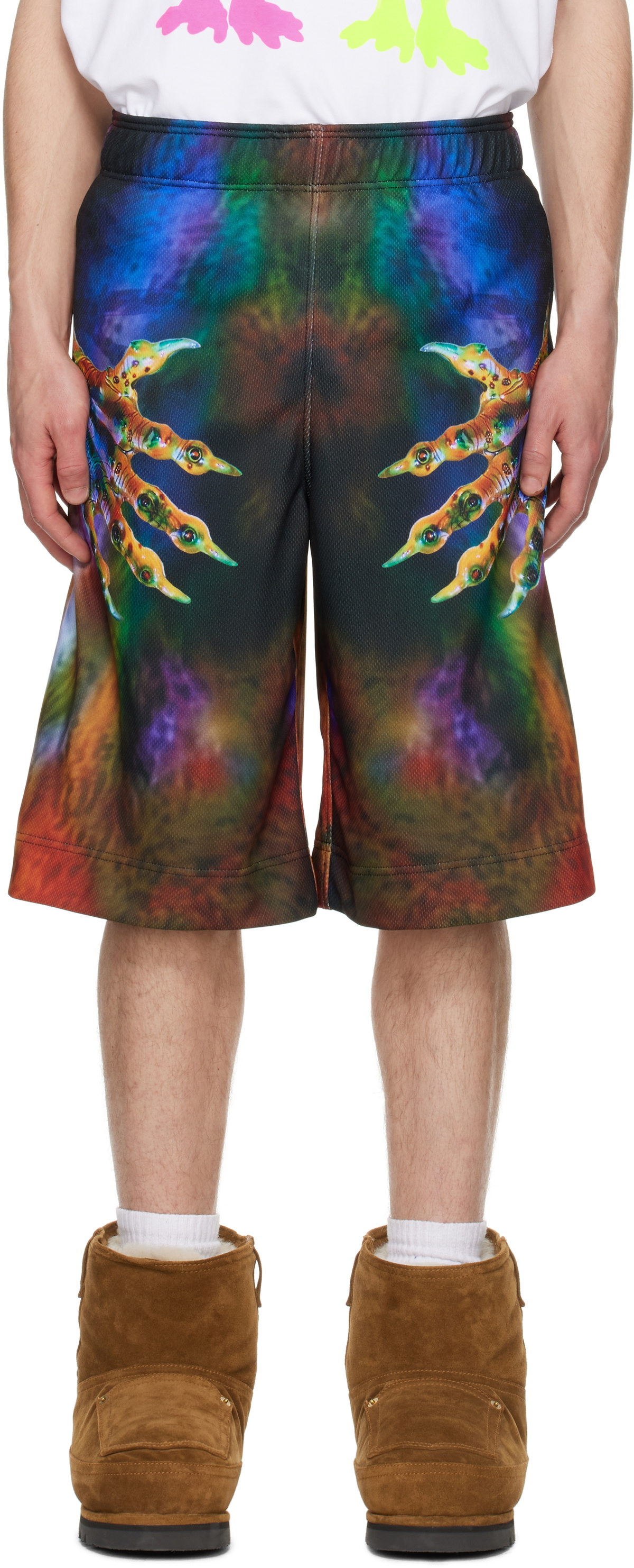 YAKU Multicolor Morphosis Shorts
