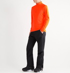 Bogner - Harrison Slim-Fit Stretch-Jersey Half-Zip Ski Base Layer - Orange