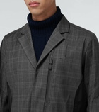 Lardini - Technical checked overcoat