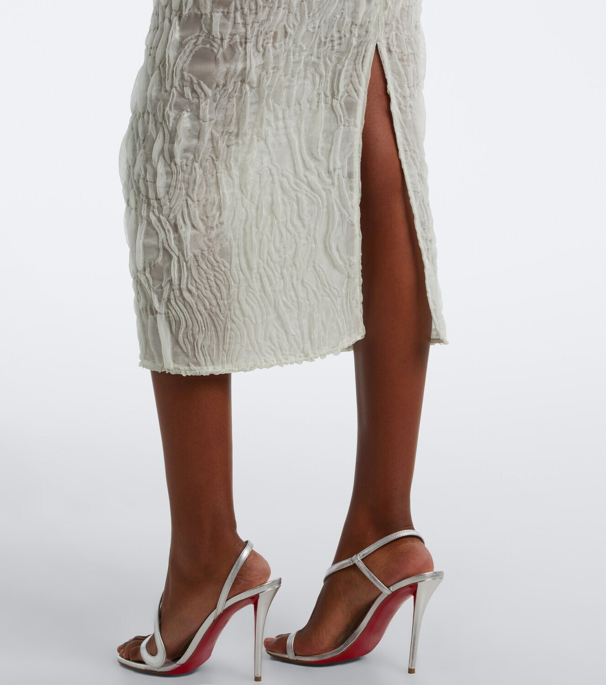 Maticevski Entreat georgette pencil skirt