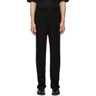 Issey Miyake Men Black Barathea Trousers