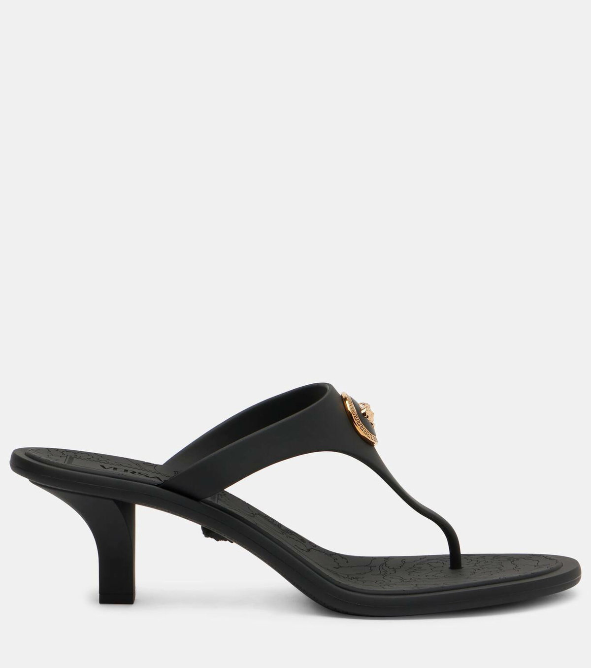 Versace Alia Medusa 55 thong sandals