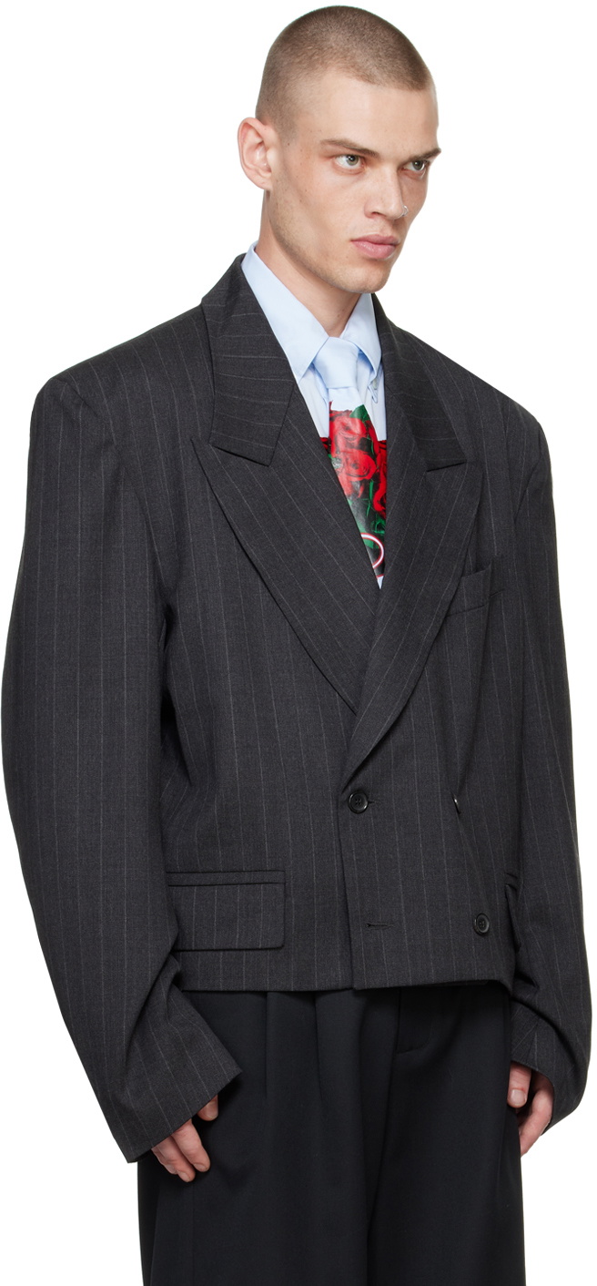 VAQUERA Gray Slouchy Blazer Vaquera
