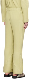 HOMME PLISSÉ ISSEY MIYAKE Green Stem Trousers