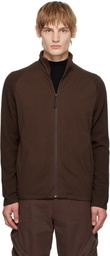 POST ARCHIVE FACTION (PAF) SSENSE Exclusive Brown 7.0 Right Sweatshirt