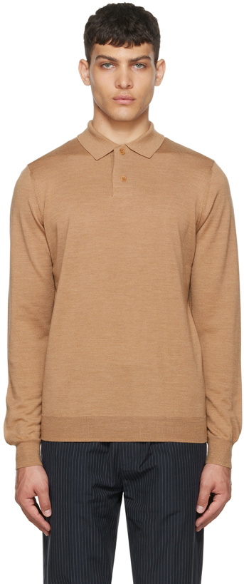 Photo: A.P.C. Beige Jerry Polo