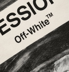 Off-White - Printed Cotton-Jersey T-Shirt - Men - Off-white