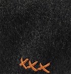 Ermenegildo Zegna - Embroidered Cashmere Baseball Cap - Dark gray