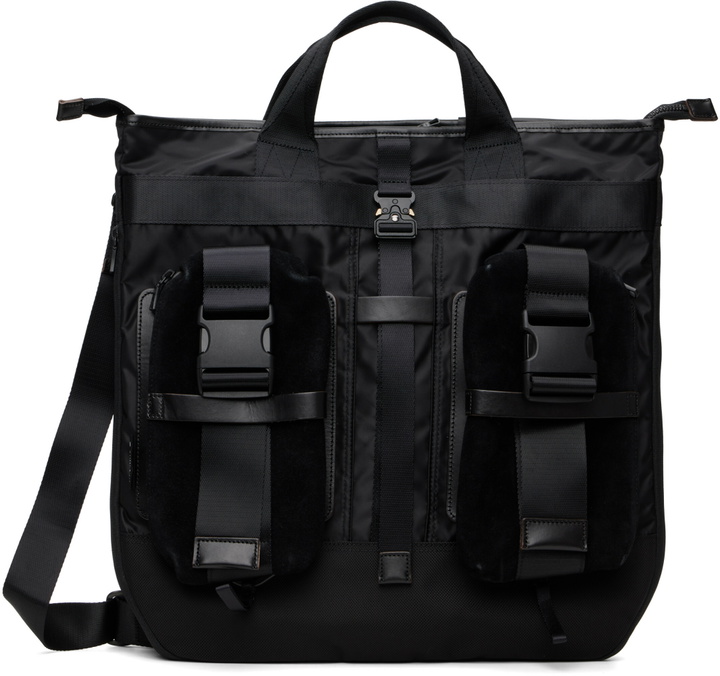 Photo: master-piece Black No.43132-v2 Rogue 2WAY Helmet Tote