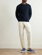 Canali - Wool-Blend Sweater - Blue