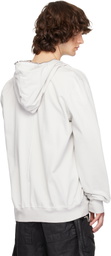Rick Owens DRKSHDW Off-White Temple Jumbo Gimp Hoodie