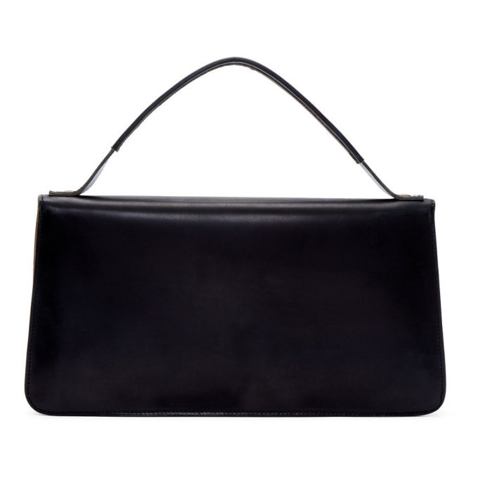 Cherevichkiotvichki Black Small Triple Prism Bag Cherevichkiotvichki