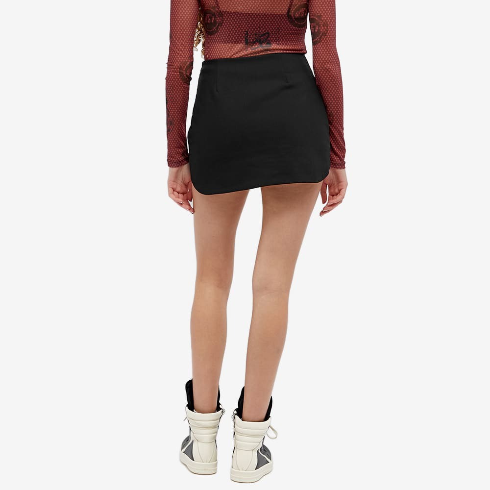 AMBUSH corset mini skirt - Black