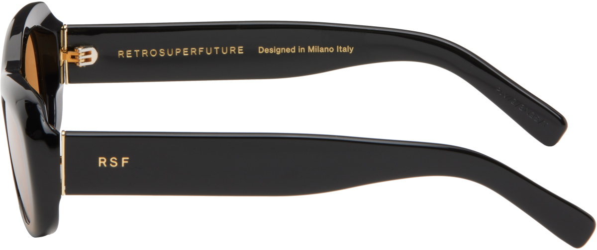 RETROSUPERFUTURE Black Sugo Sunglasses