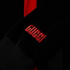 Gucci Velour GRG Stripe Popover Hoody