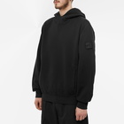 Stone Island Shadow Project Men's Cotton Fleece Popover Hoody in Black